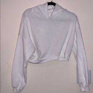 Cropped hoodie